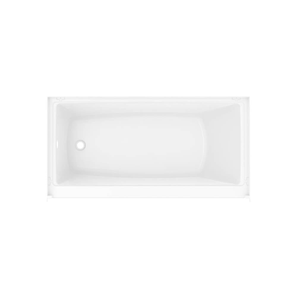 Interflo 6030 IFS Acrylic Alcove Left-hand Drain Bathtub in White