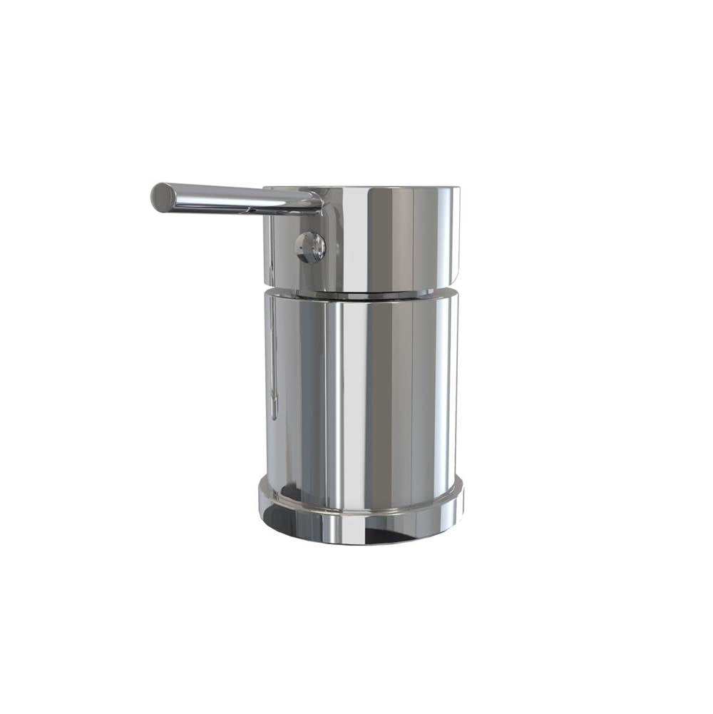 Keros Deckmounted Tub Faucet with Handshower in Chrome