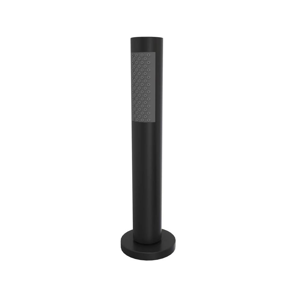 Keros Deckmounted Tub Faucet with Handshower in Black