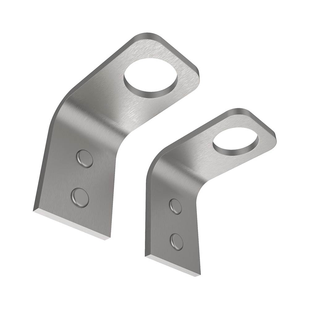 Maax - Manhattan Bottle Holder - Pack of 2 in Brushed Chrome - Brushed Chrome