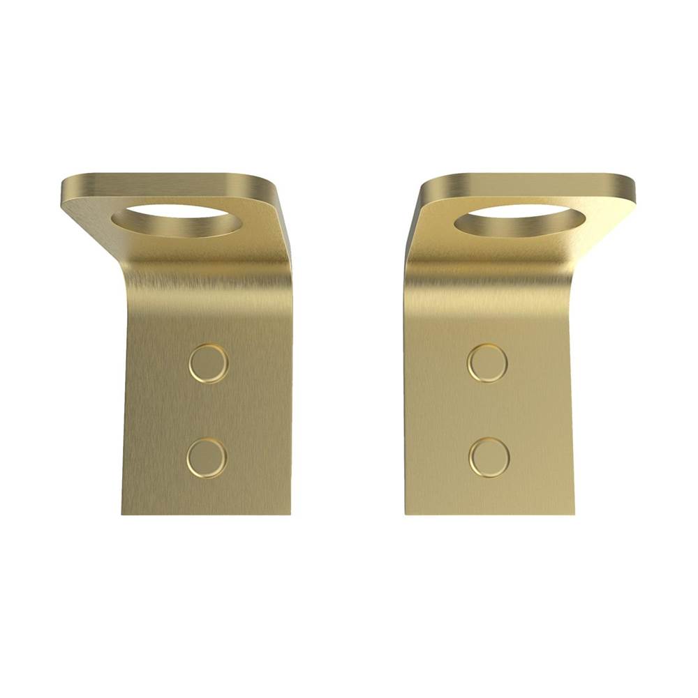 Manhattan Bottle Holder - Pack of 2 in Brushed Gold