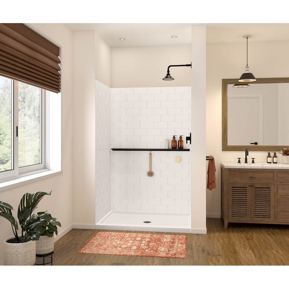 Manhattan 45 in. Long Shelf in Matte Black