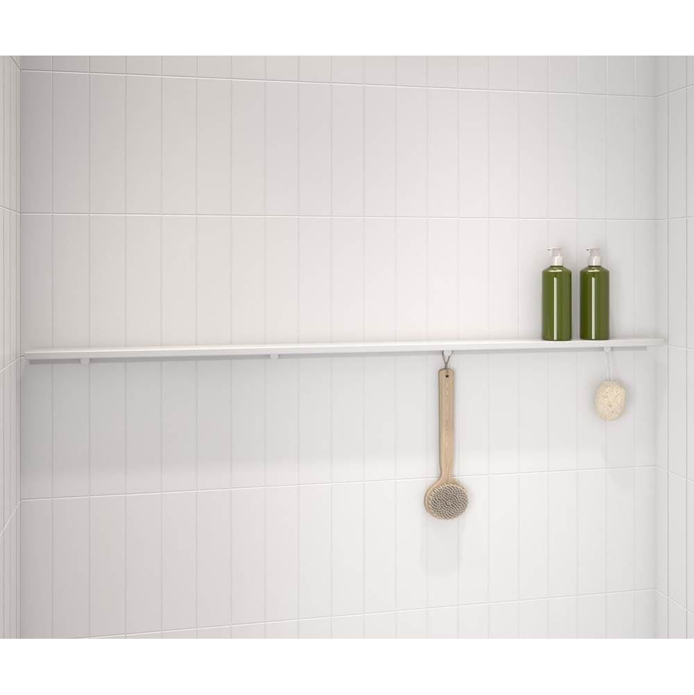 Maax - Manhattan 57 in. Long Shelf in Matte White - Matte White