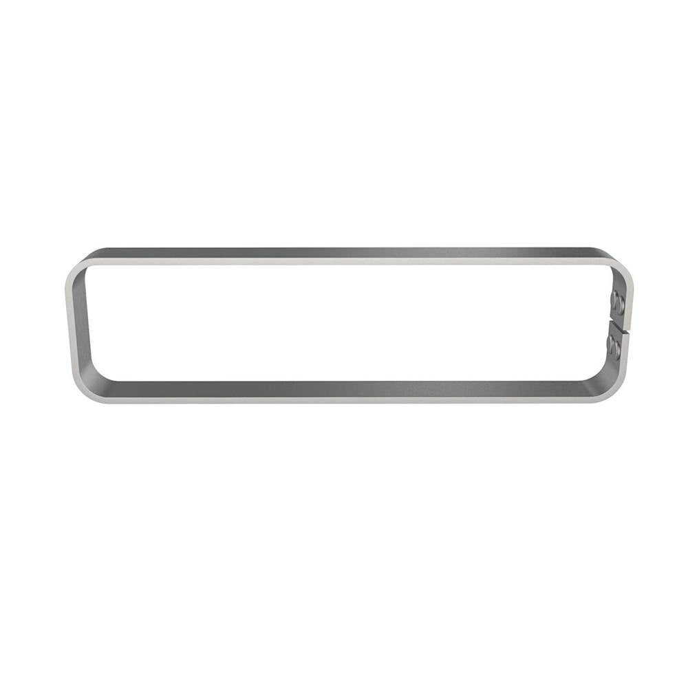 Manhattan Vertical Hand Towel Holder in Brushed Chrome