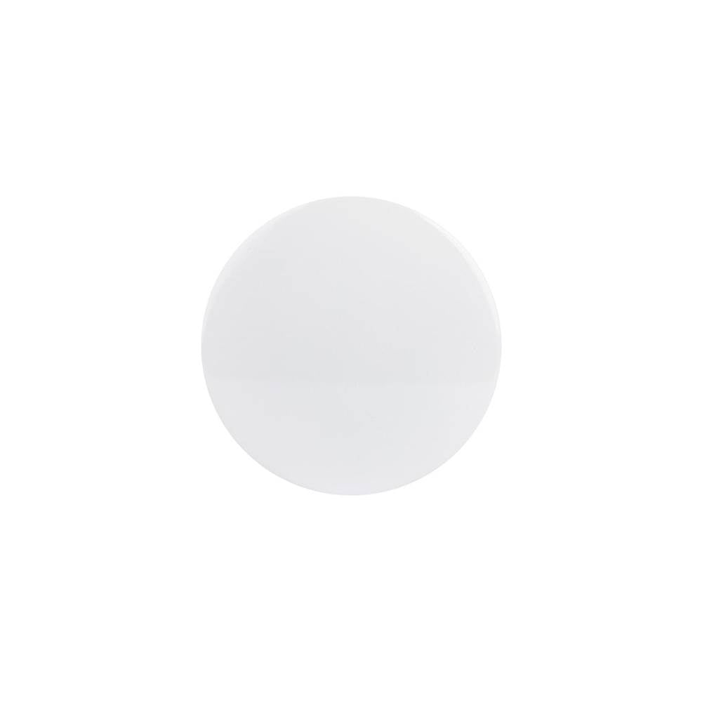 Bathtub Pop-Up Metal Drain in White
