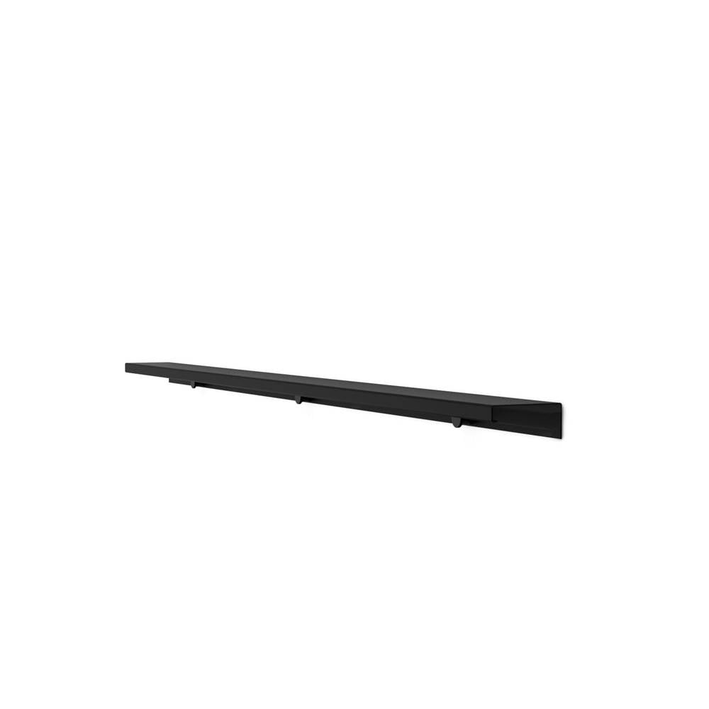Manhattan 45 in. Long Shelf in Matte Black