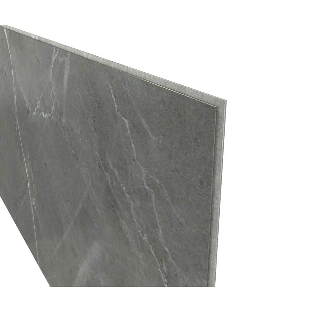 Manhattan Glue-up Wall Tiles 15.75 x 31.5 in. In Smooth Marble Dark Grey