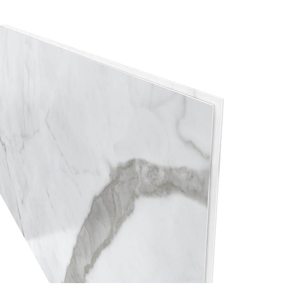 Manhattan Glue-up Wall Tiles 15.75 x 31.5 in. In Smooth Marble Glacier