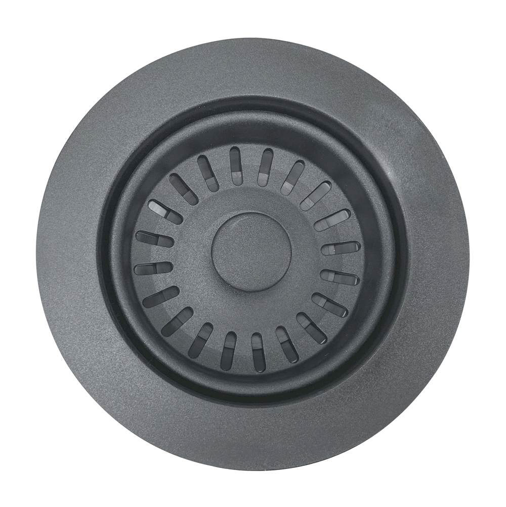 Nantucket Sinks - TITANIUM SINK DRAIN FOR GRANITE COMPOSITE SINKS WITHOUT OVERFLOW - Titanium