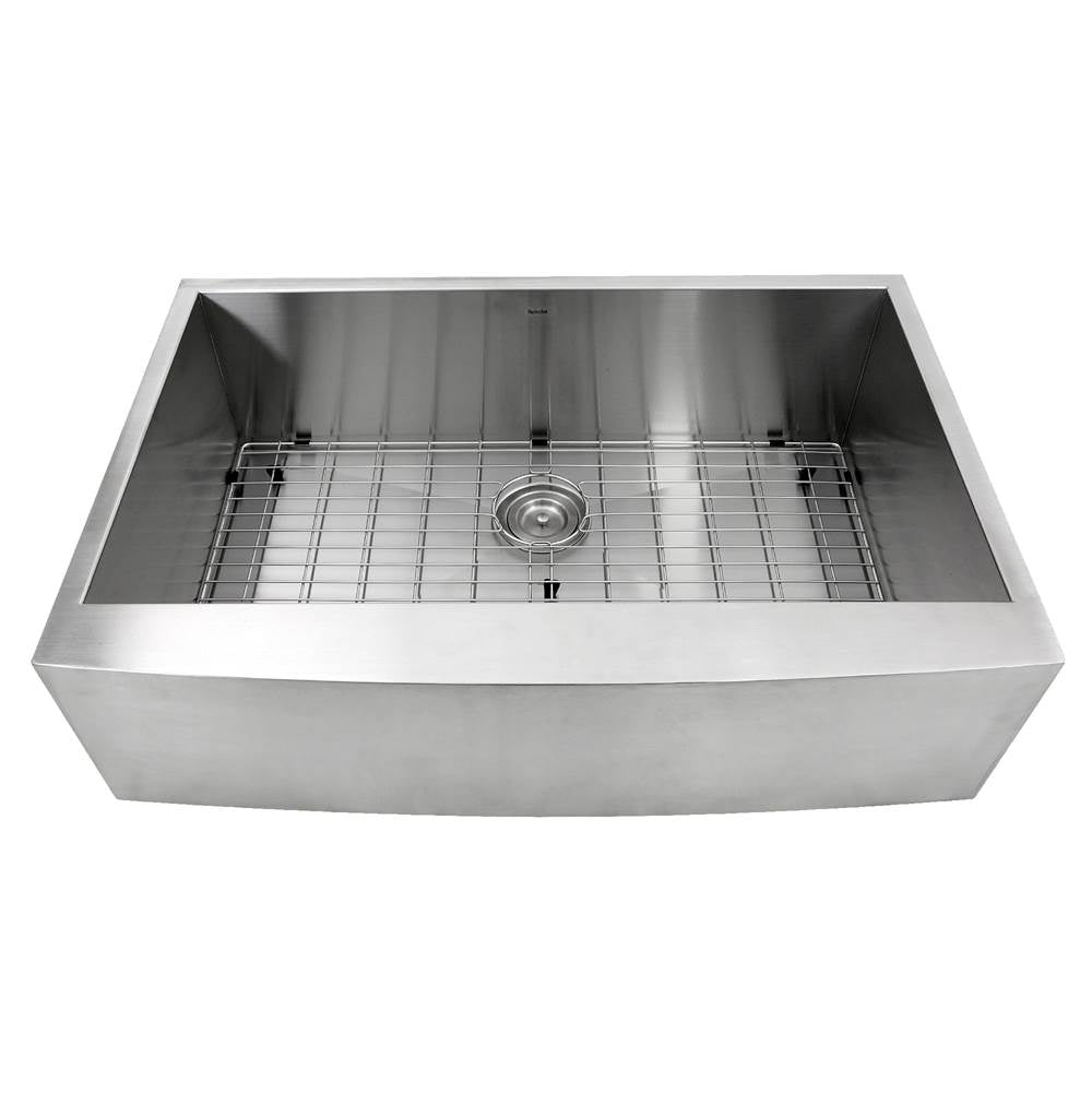 Apron332010-16 - 33 Inch Pro Series Single Bowl Farmhouse Apron Front Stainless Steel Kitchen Sink