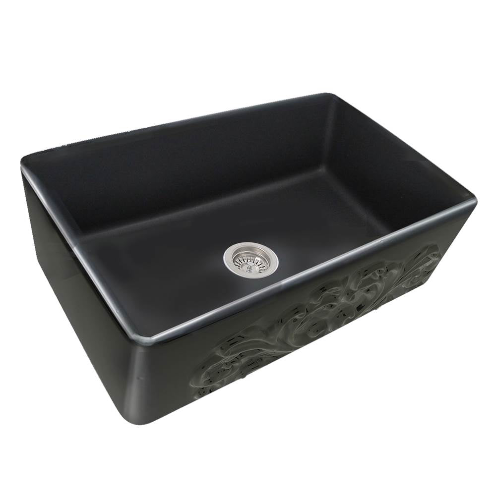33-Inch Farmhouse Fireclay Sink