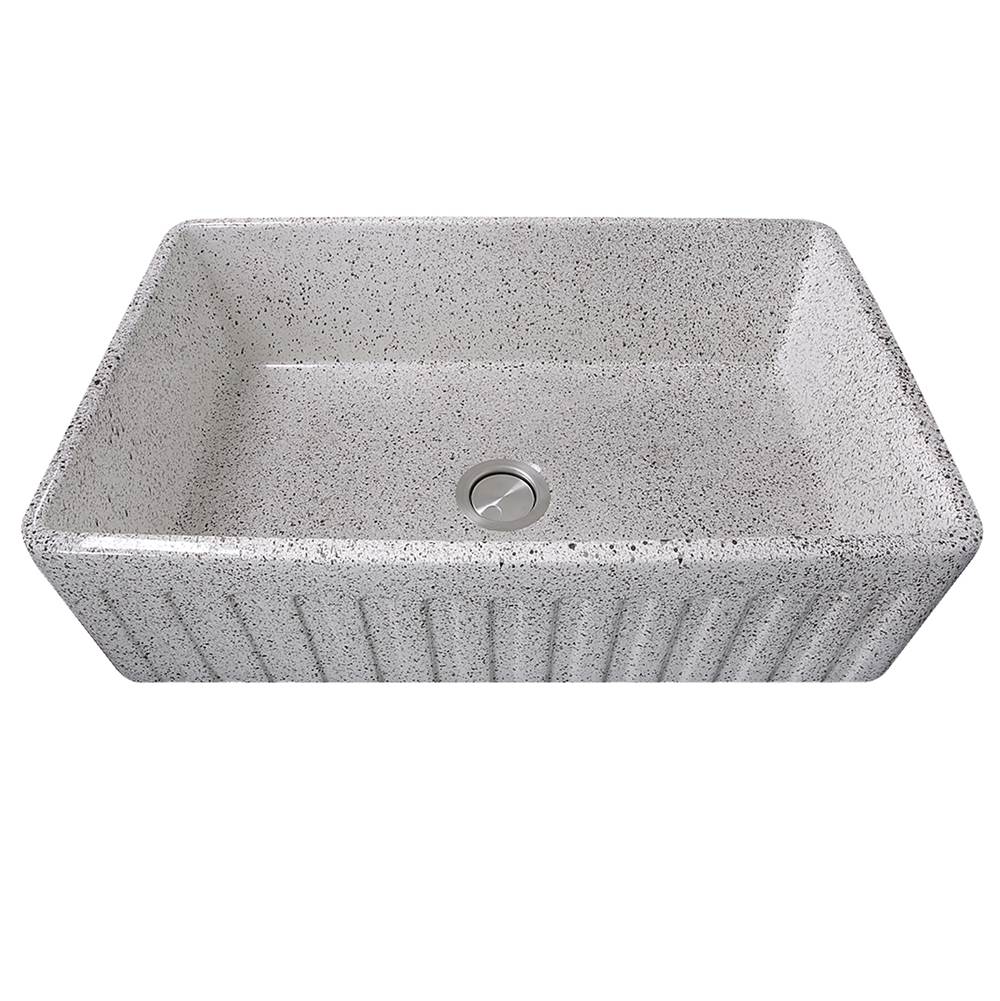 33-Inch Farmhouse Fireclay Sink