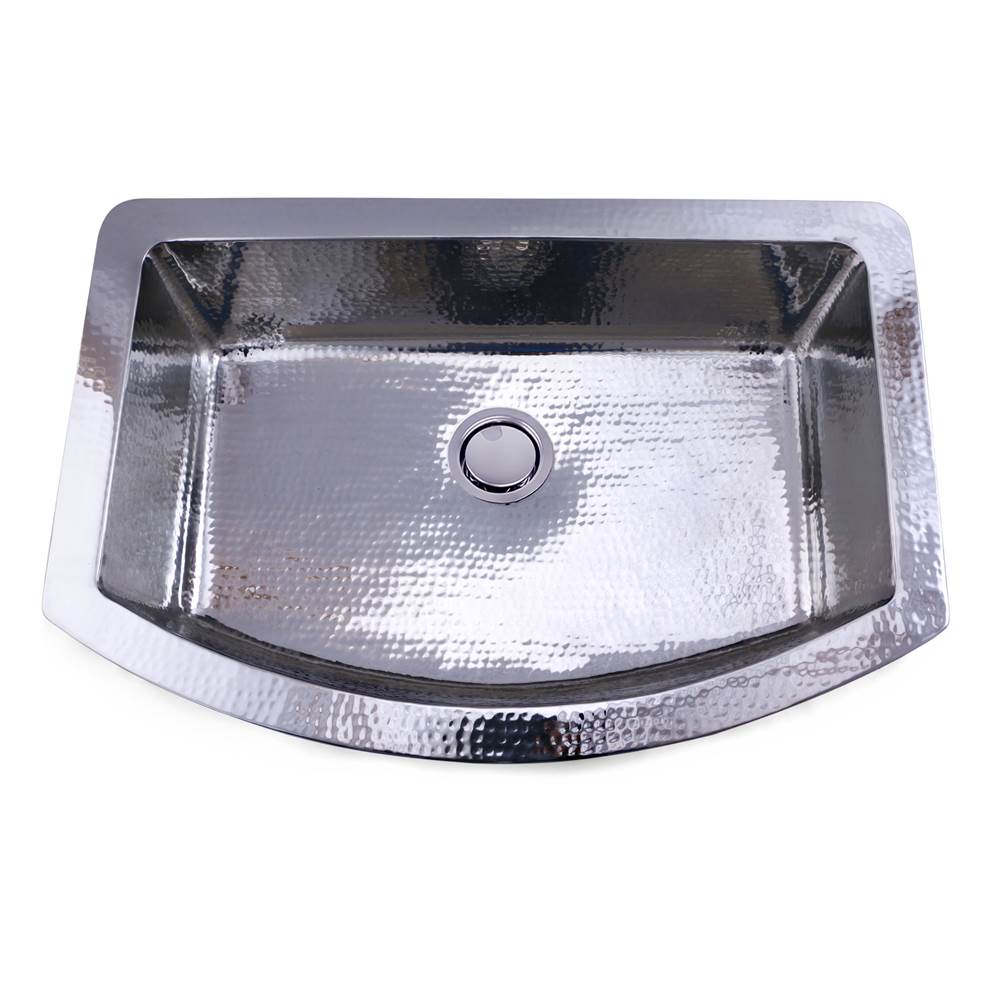 33 Inch Hammered Farmhouse Stainless Steel Sink
