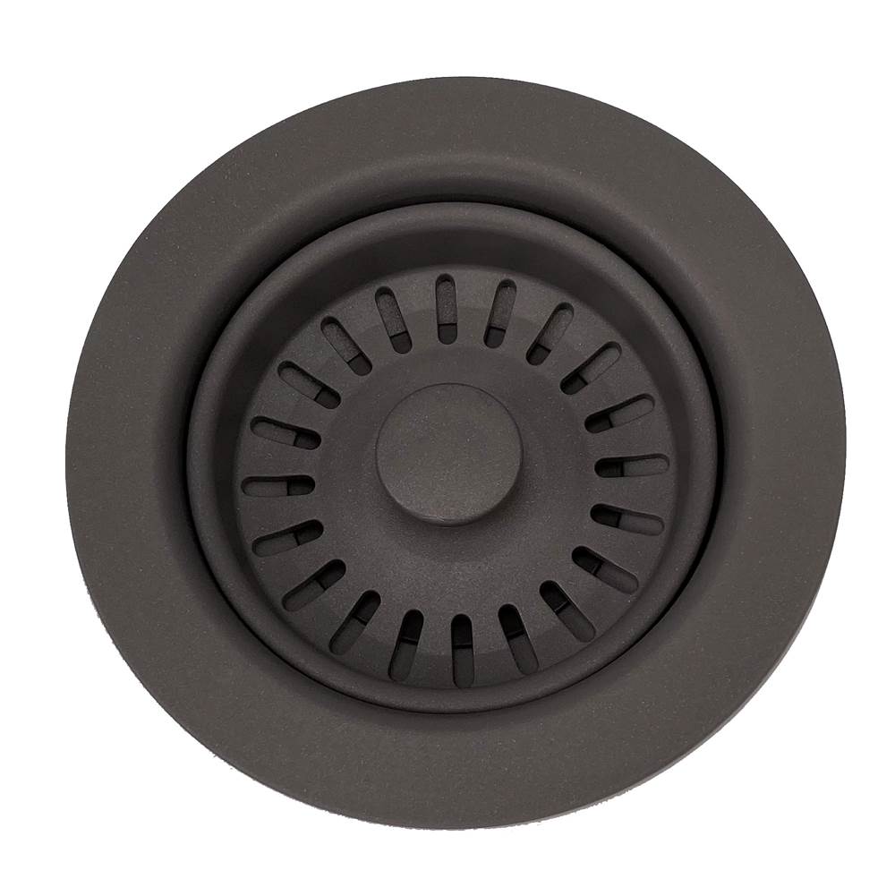 Nantucket Sinks - BROWN SINK DRAIN FOR GRANITE COMPOSITE SINKS WITHOUT OVERFLOW - Brown