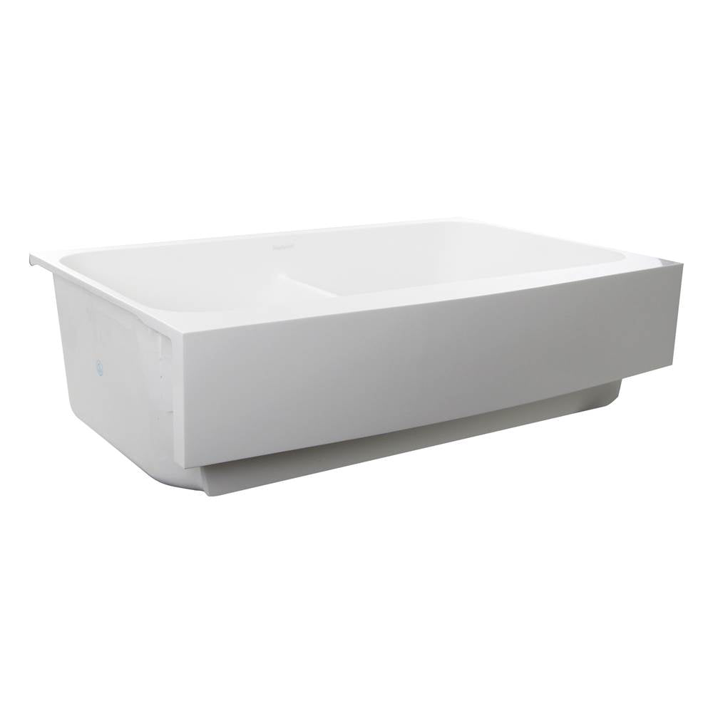 Retrofit Glacierstone Double Bowl EZApron Kitchen Sink