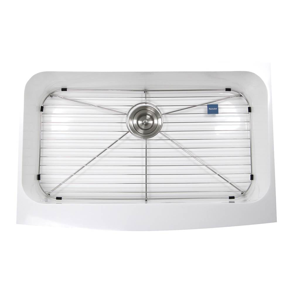 Glacierstone Apron kitchen Sink with Grid Included