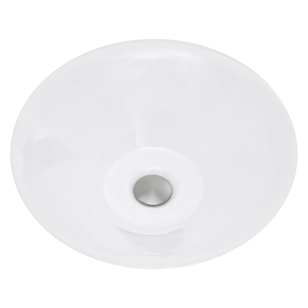 Round Low-Profile Vessel Sink