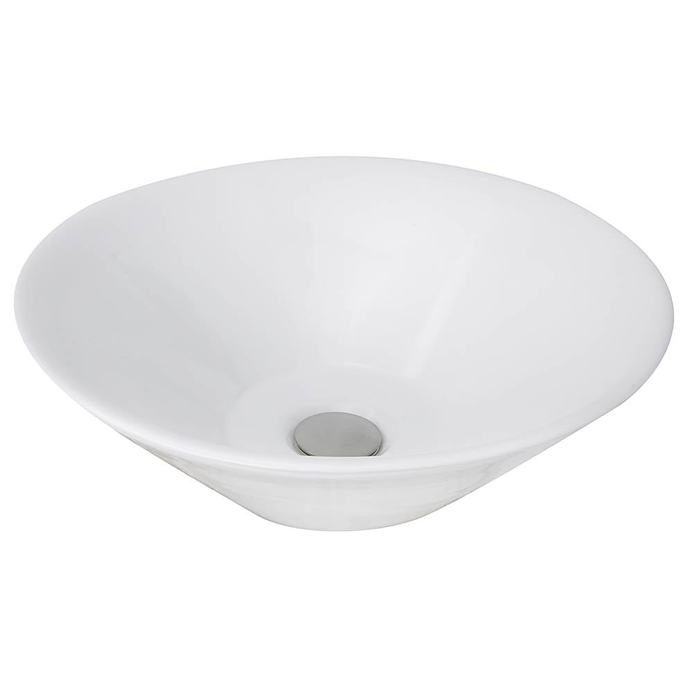 Round Low-Profile Vessel Sink
