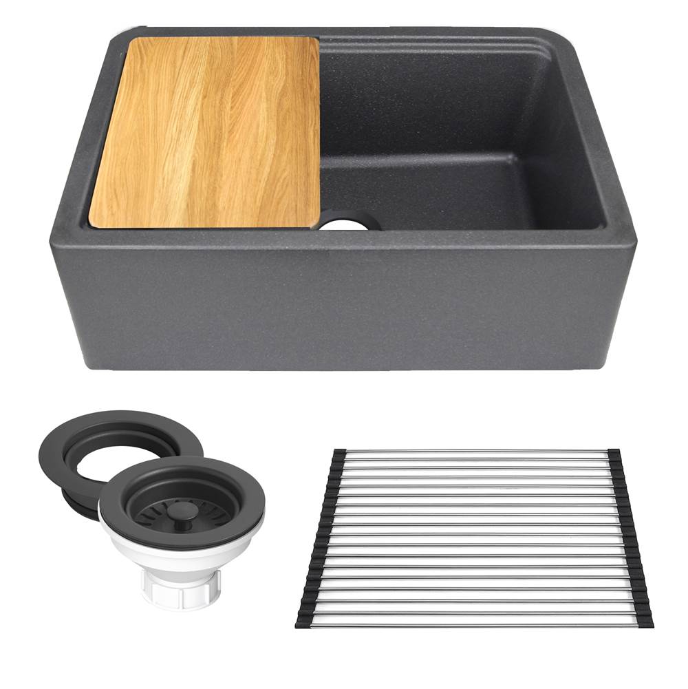 30''X20'' GRANITE COMPOSITE APRON FARMHOUSE SINK