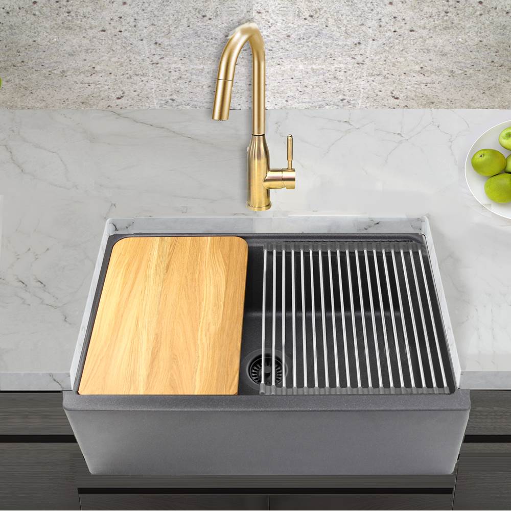 30''X20'' GRANITE COMPOSITE APRON FARMHOUSE SINK
