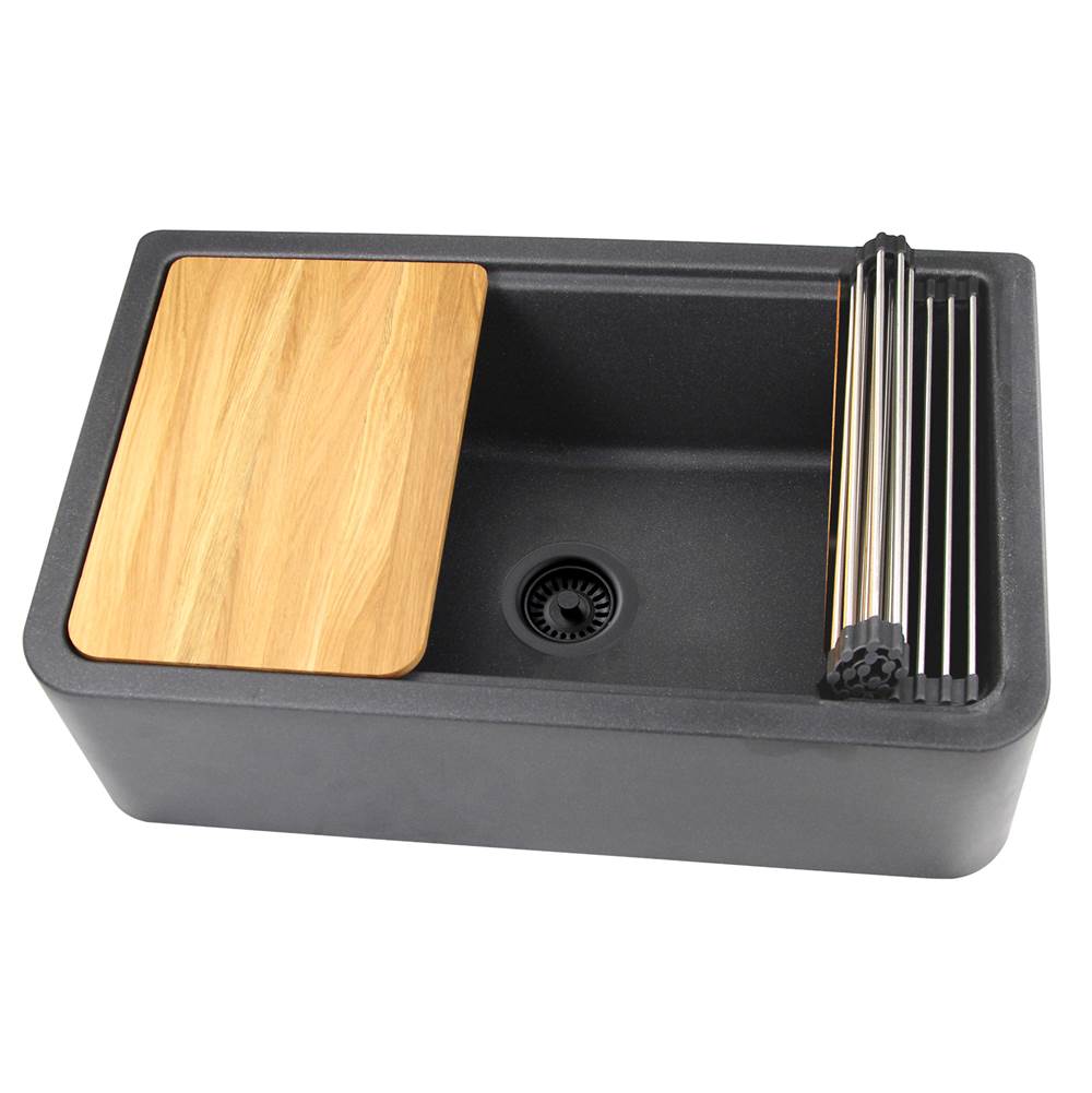 33''X20'' GRANITE COMPOSITE APRON FARMHOUSE SINK