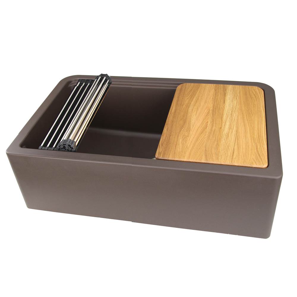 33''X20'' GRANITE COMPOSITE APRON FARMHOUSE SINK