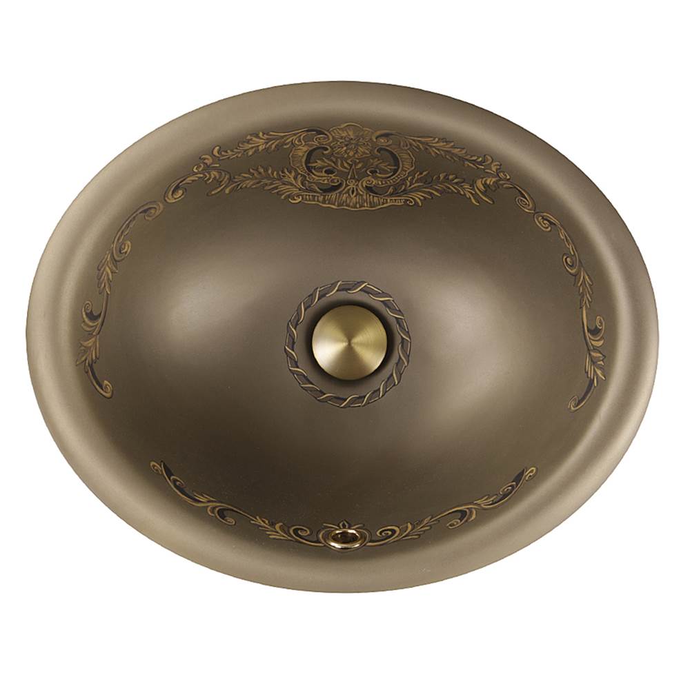 Nantucket Sinks - St. Louis Italian Fireclay Vanity Sink - Glazed