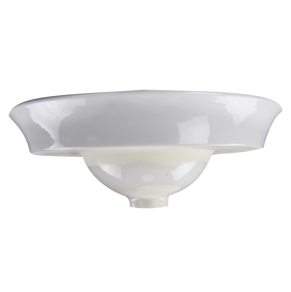 Lugano Fireclay Hand-decorated Vanity Sink