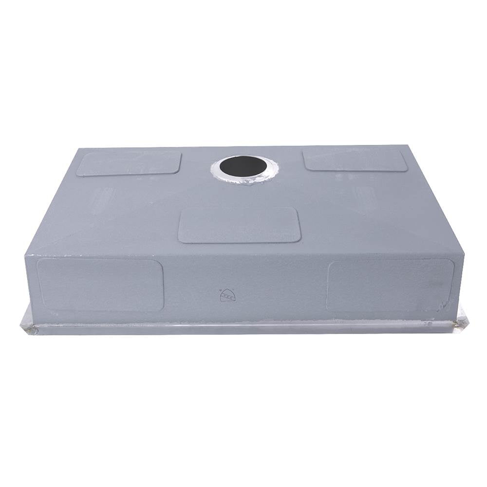 30-inch Single Bowl Zero Radius ADA Stainless Steel Kitchen Sink