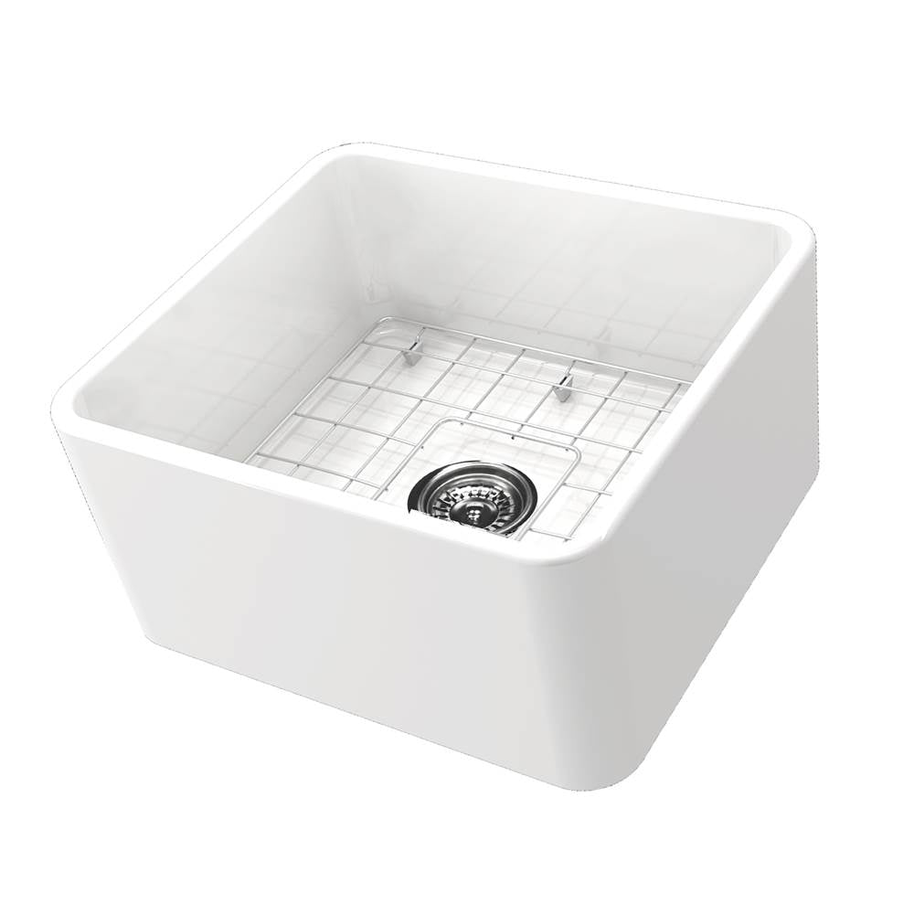 20 Inch Fireclay Farmhouse Kitchen Sink