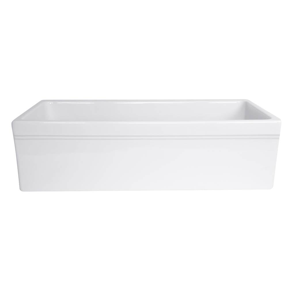 36-Inch Decorative Apron Farmhouse Fireclay Sink