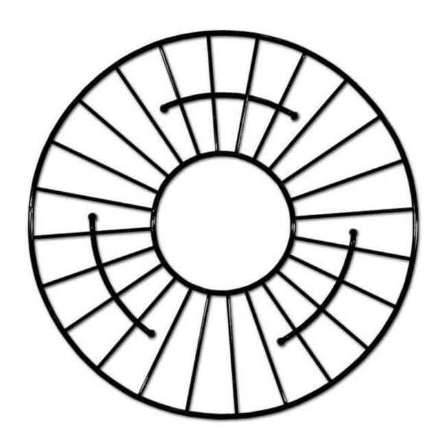 Native Trails - 11 3/16'' Round Bottom Grid in Matte Black - Matte Black
