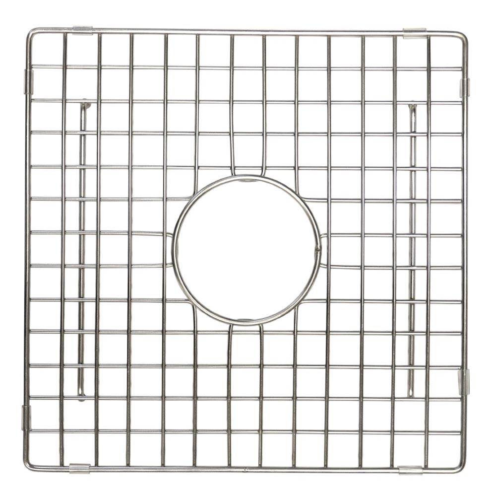 Native Trails - 12'' Square Bottom Grid in Stainless Steel - Stainless Steel