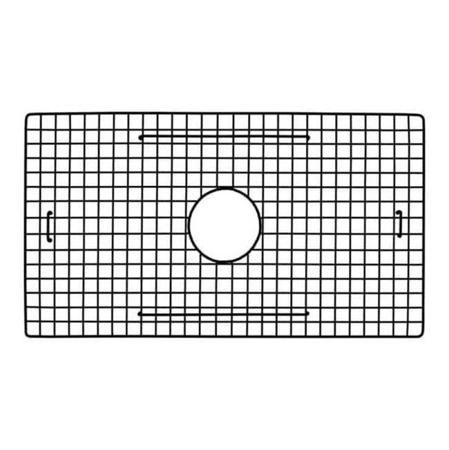 Native Trails - 25.75''x14.25'' Bottom Grid in Matte Black - Matte Black