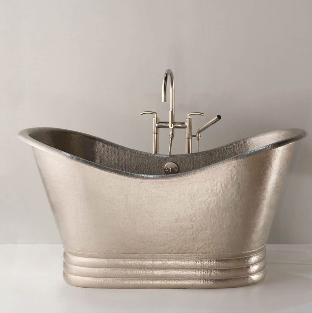 Native Trails - 72'' Aurora Bathtub in Brushed Nickel - Brushed Nickel