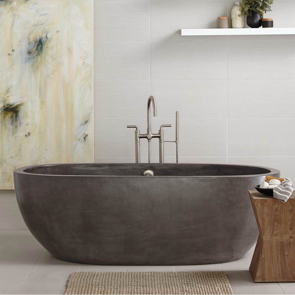 Native Trails - Avalon 72 Bathtub in Slate - Slate