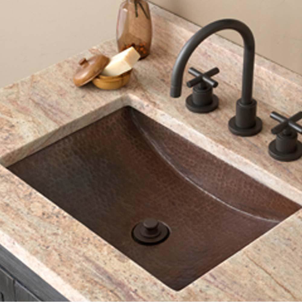 Avila Bathroom Sink in Antique Copper