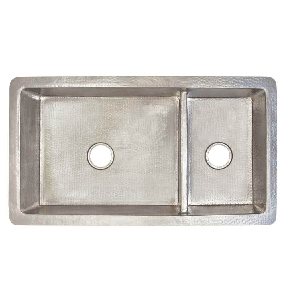 Cocina Duet Pro Kitchen SInk in Brushed Nickel