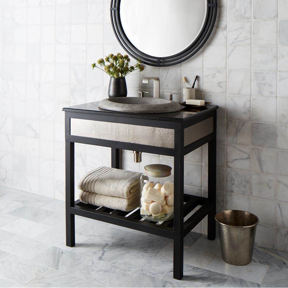 Native Trails - 30'' Cuzco Vanity Base in Brushed Nickel - Brushed Nickel