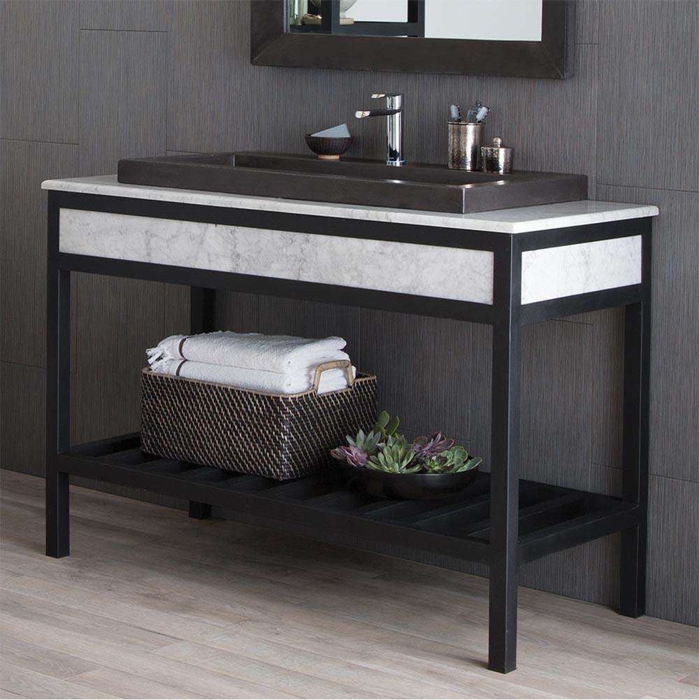 Native Trails - 48'' Cuzco Vanity Base in Carrara - Carrara