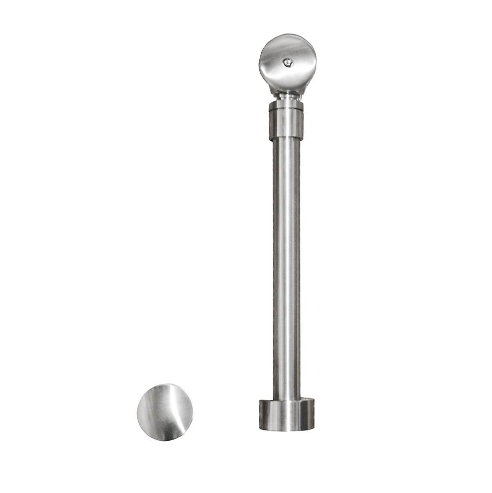 Push to Seal Bath Waste & Overflow in Brushed Gold