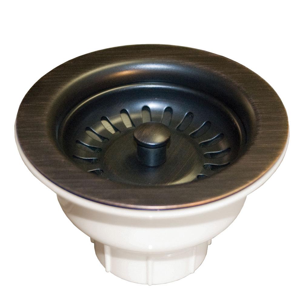 3.5'' Basket Strainer in Brushed Gold