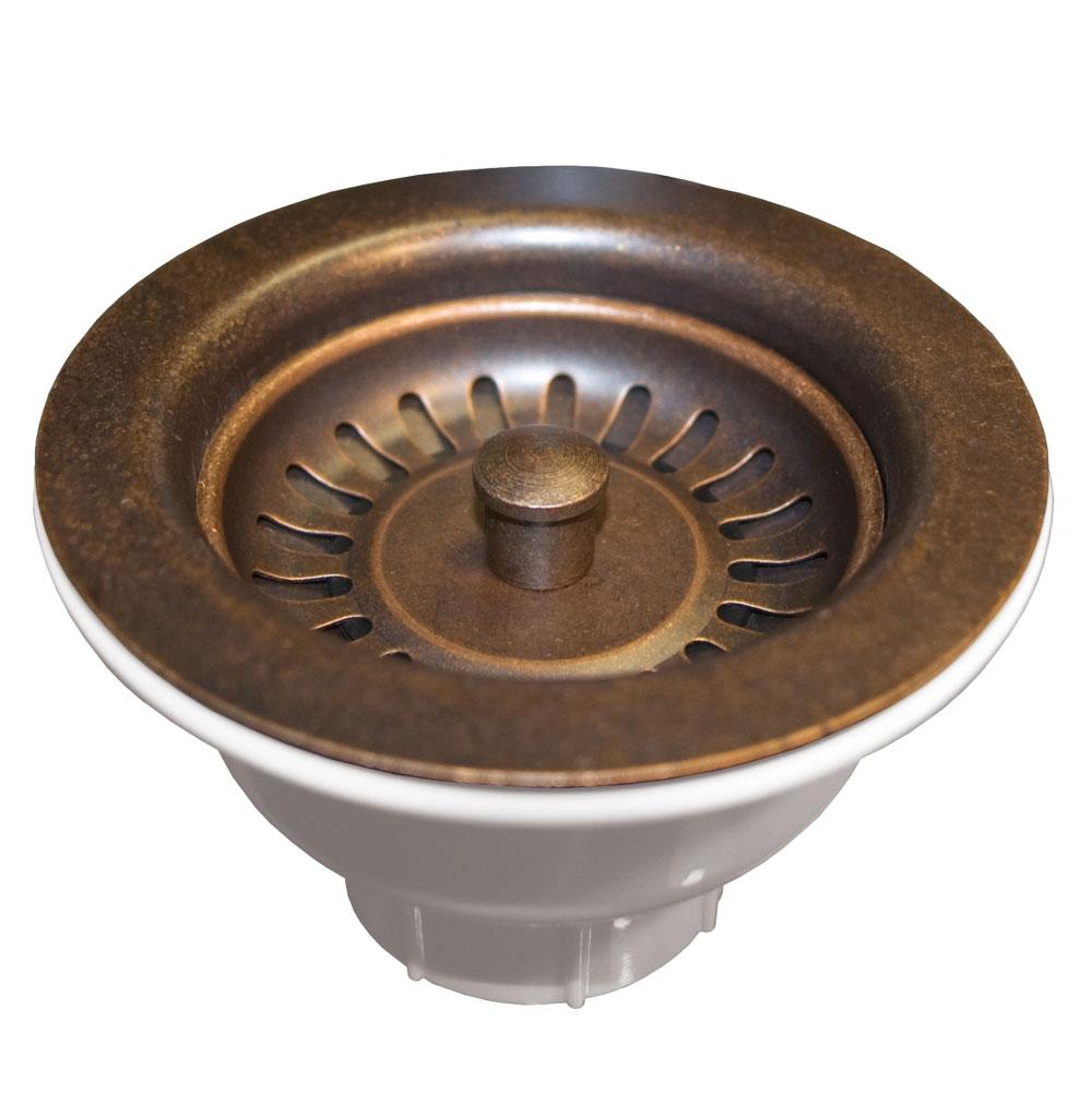 3.5'' Basket Strainer in Brushed Gold