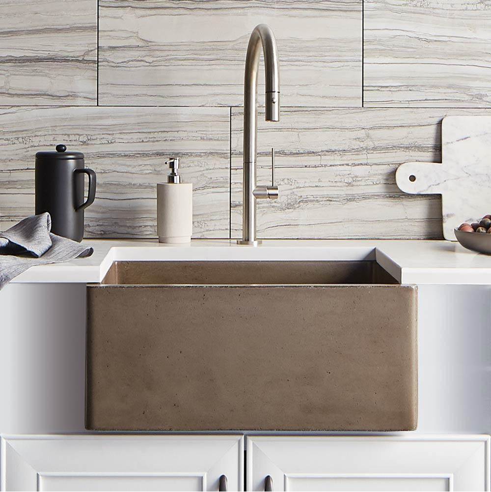 Native Trails - Farmhouse 2418 Kitchen Sink in Earth - Earth