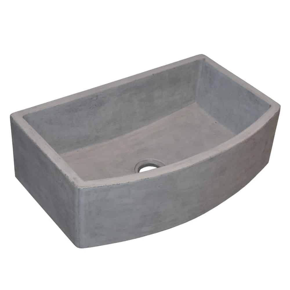 Farmhouse Quartet Kitchen Sink in Ash