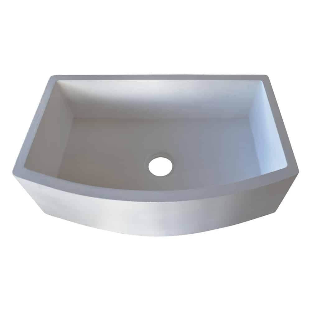 Farmhouse Quartet Kitchen Sink in Ash
