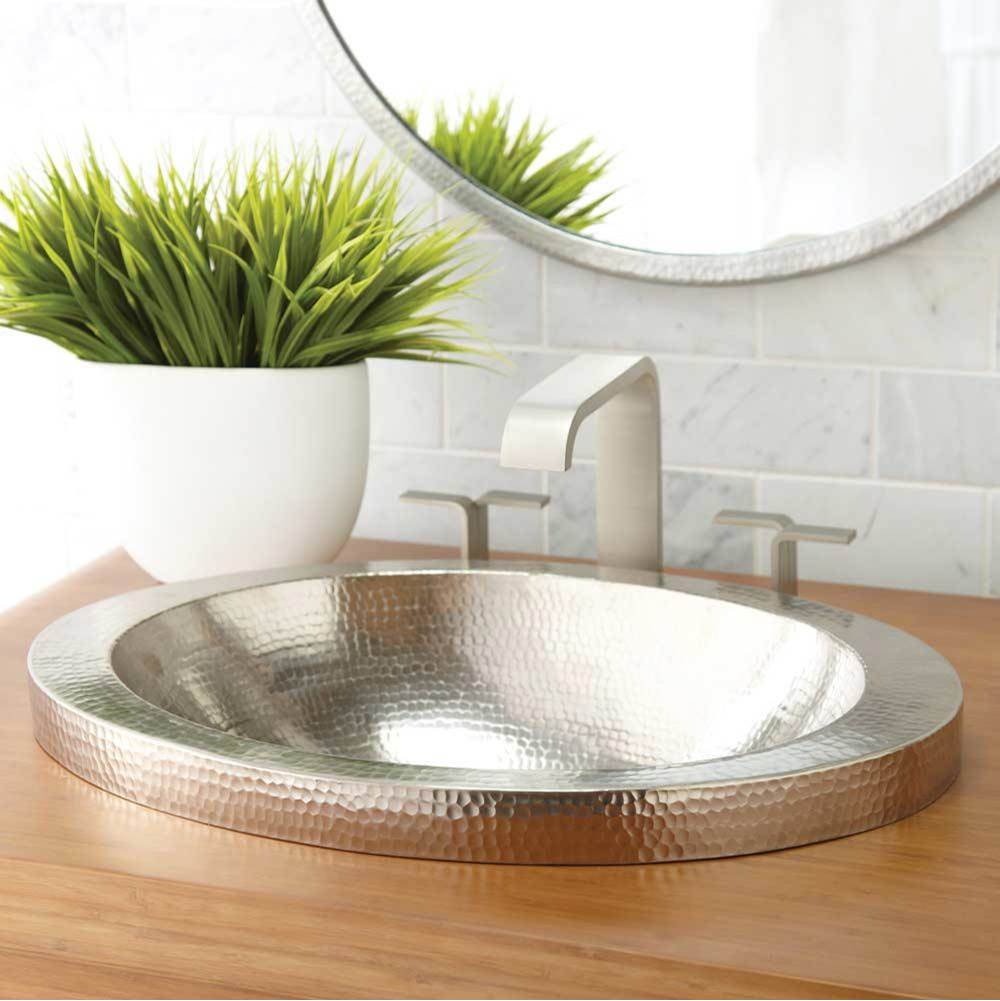 Native Trails - Hibiscus Bathroom Sink in Brushed Nickel - Brushed Nickel