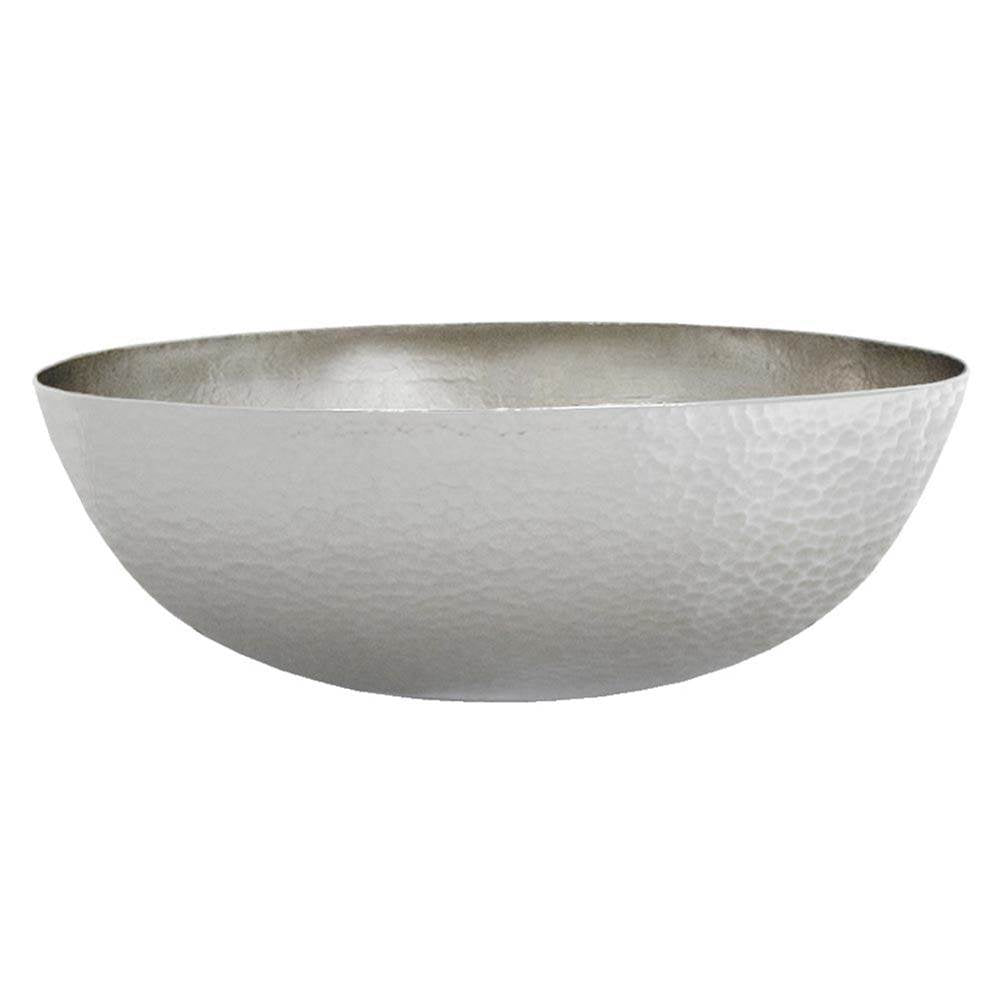 Maestro Oval Bathroom Sink in Brushed Nickel