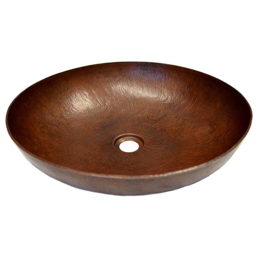 Maestro Sonata Petit Bathroom Sink in Antique Copper