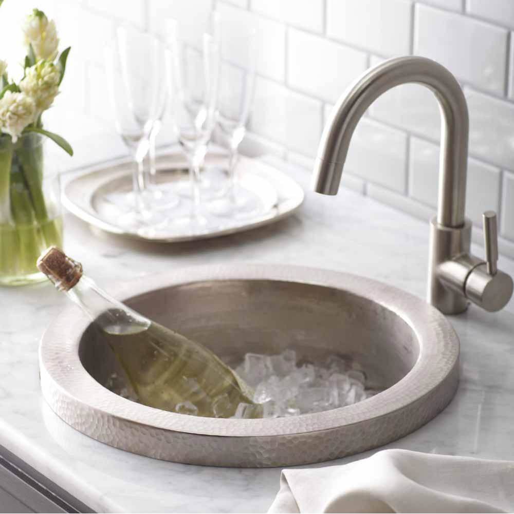 Native Trails - Mojito Bar and Prep Sink in Brushed Nickel - Brushed Nickel